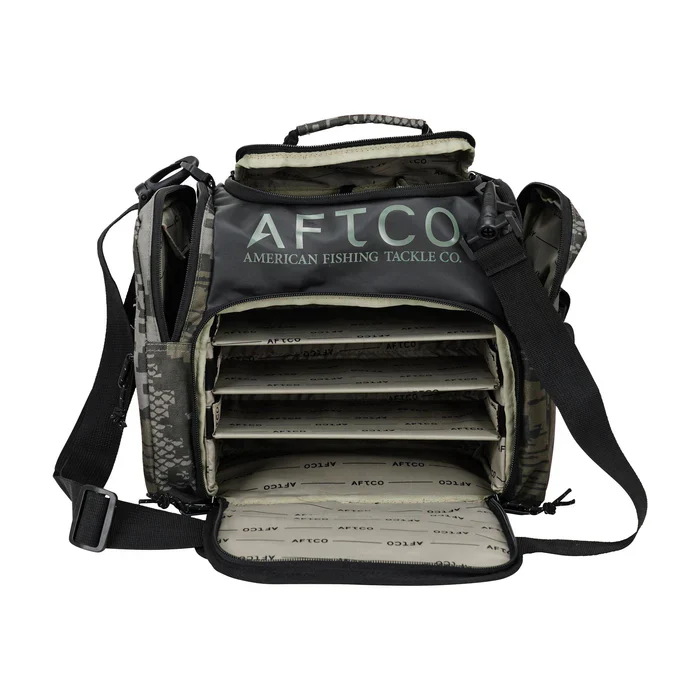 Aftco Tackle Bag 35 - Green Digi Camo - Image 4