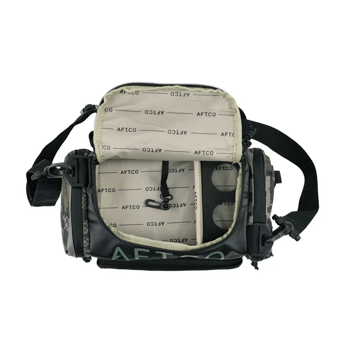 Aftco Tackle Bag 35 - Green Digi Camo - Image 5