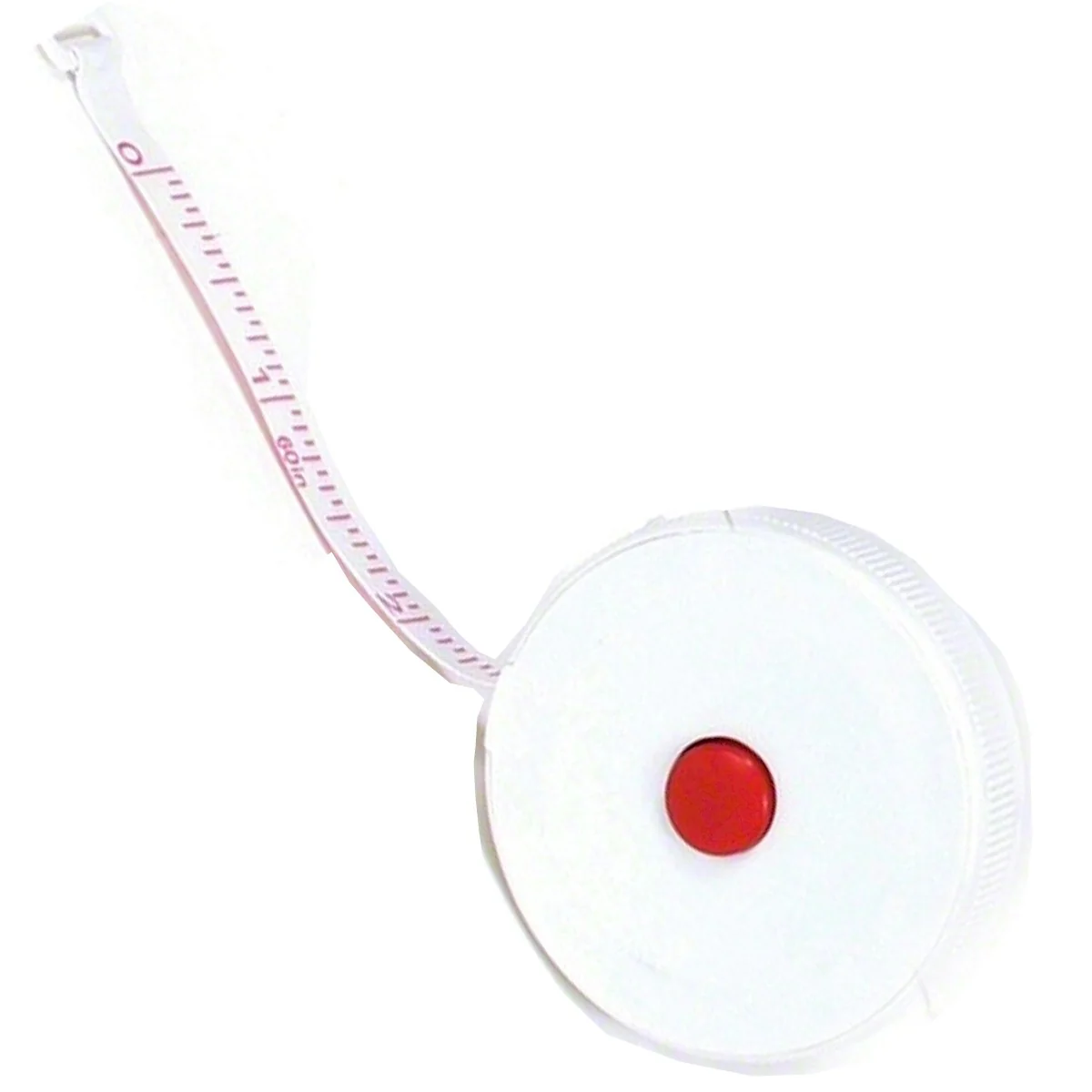 Anglers Choice Tape Measure 60" Vinyl w/Push Button 2" Dia - Image 2