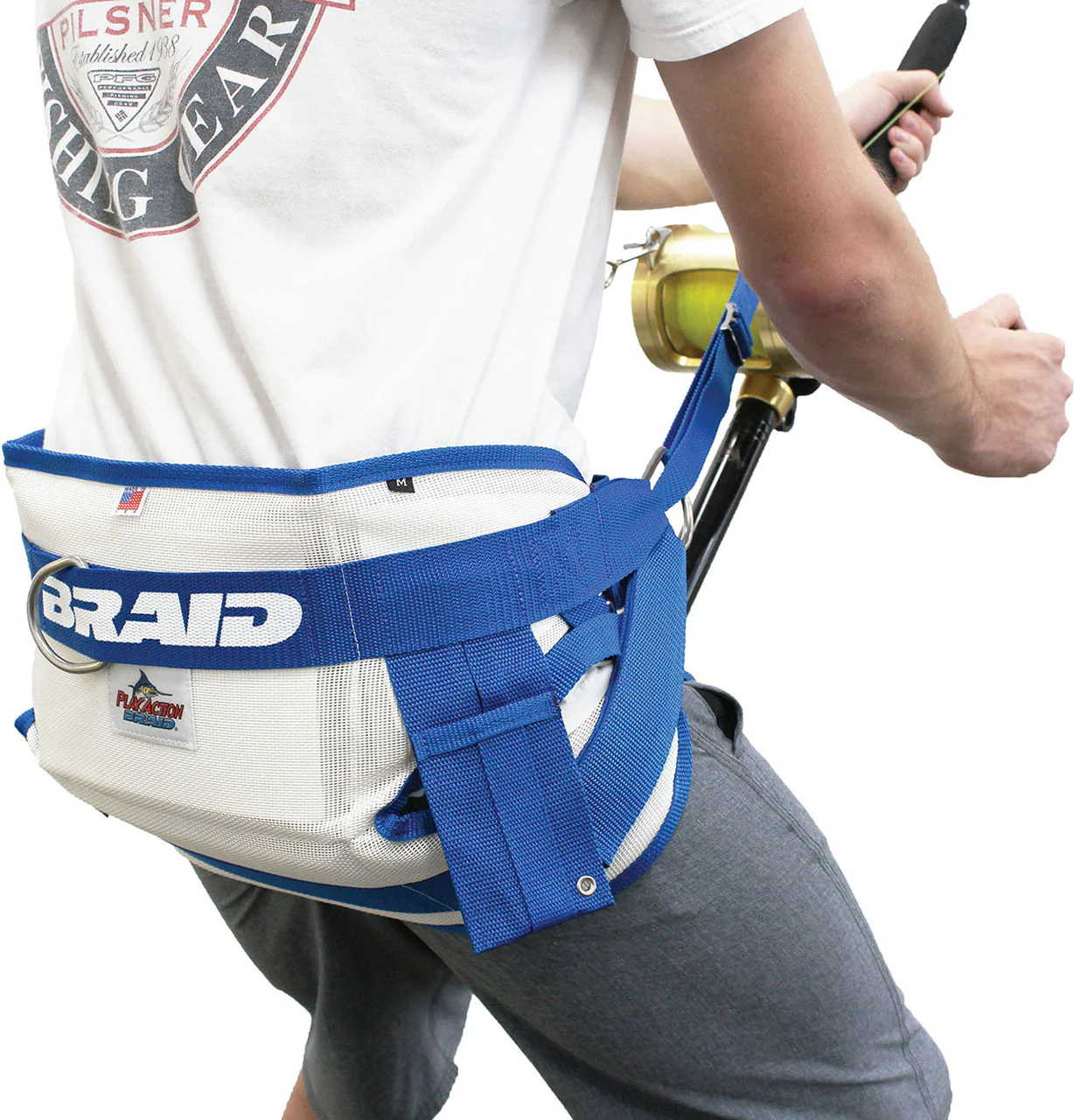 Braid 30980 Brute Buster Rod Belt & Harness Combo Standard (up to 34" waist) - Image 2