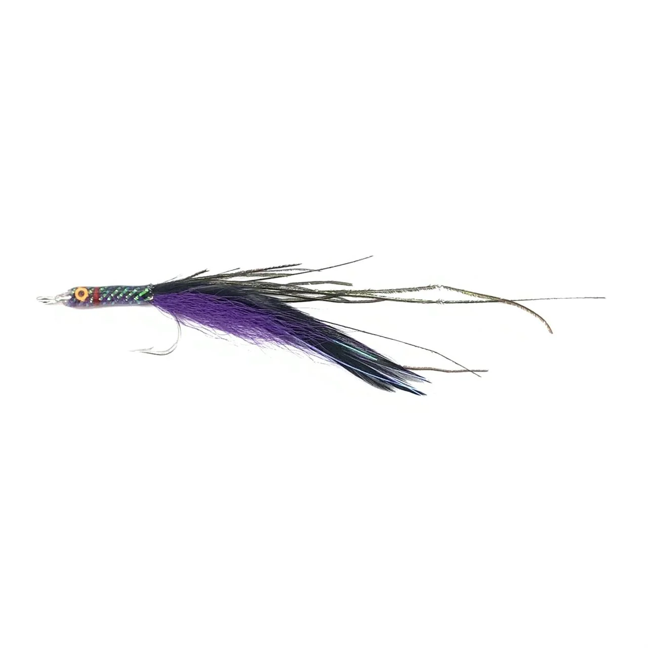 Buz Fly Saltwater Flies - Sand Eel W/ Feather - Image 5