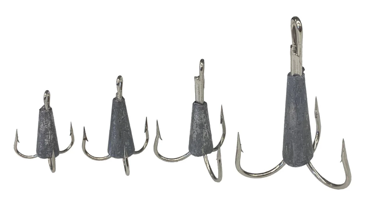 Dolphin WTH Weighed Treble Snag Hook