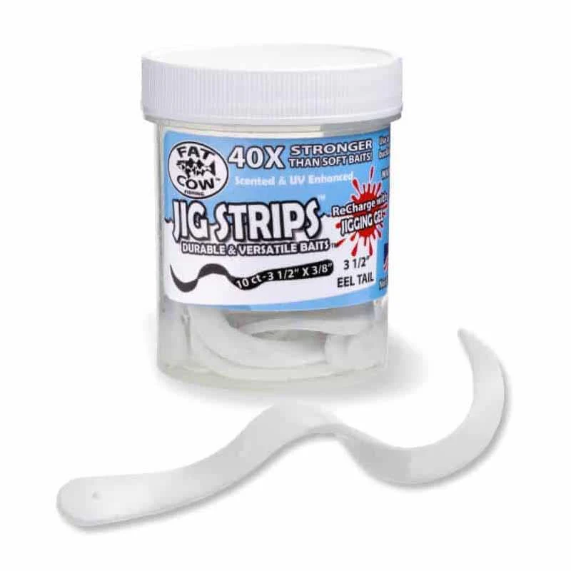 Fat Cow Jig Strips Eel Tail - Image 11