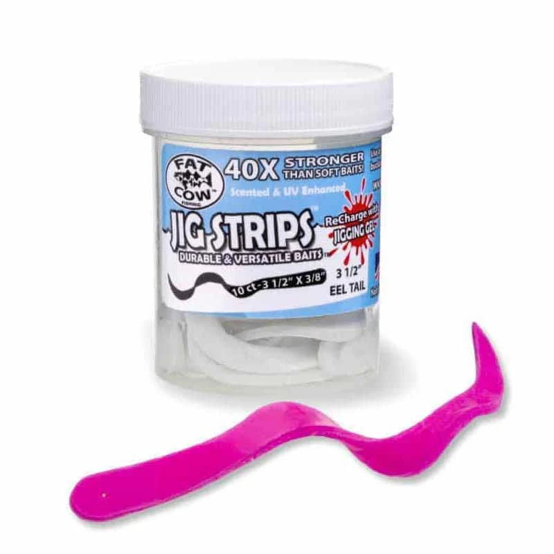 Fat Cow Jig Strips Eel Tail - Image 12