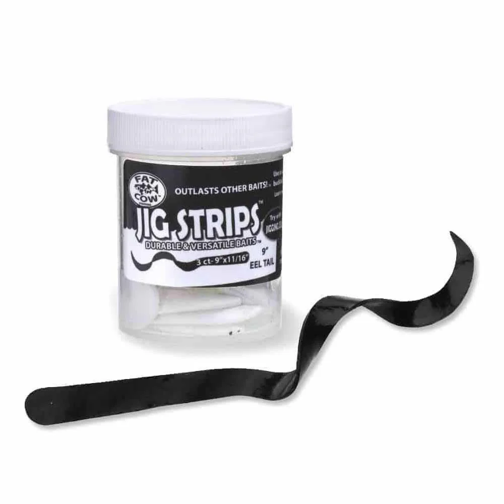 Fat Cow Jig Strips Eel Tail - Image 4