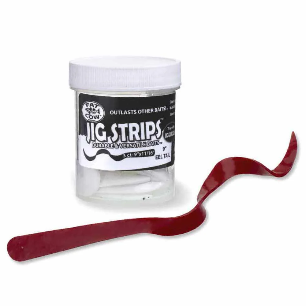 Fat Cow Jig Strips Eel Tail - Image 5