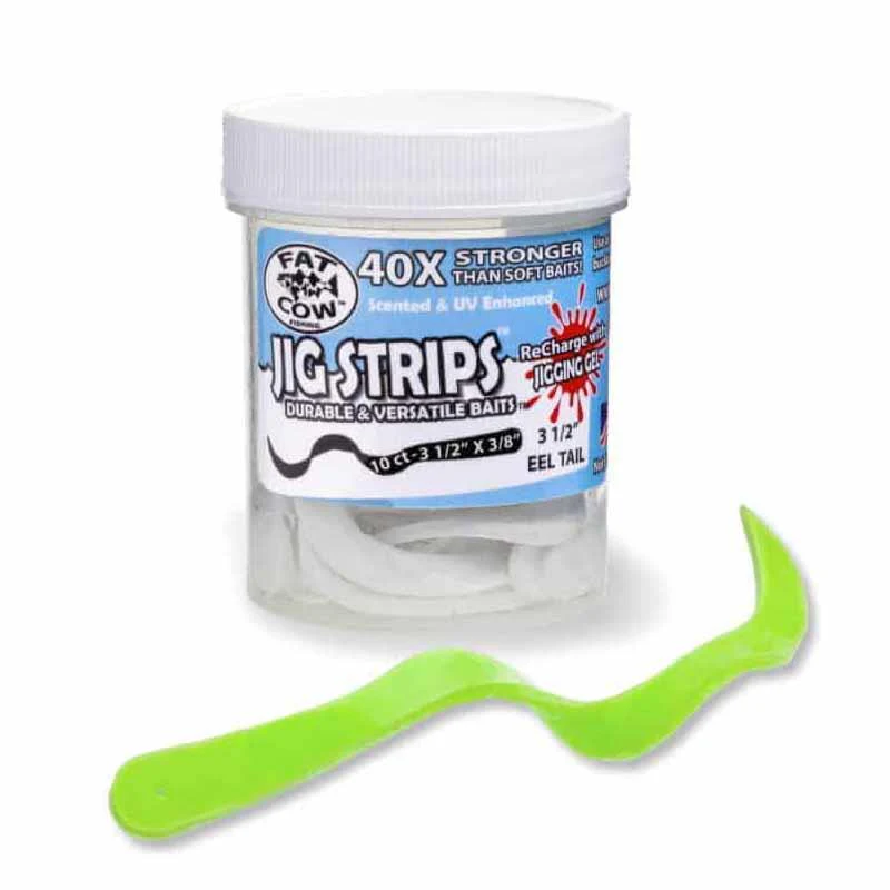 Fat Cow Jig Strips Eel Tail - Image 9