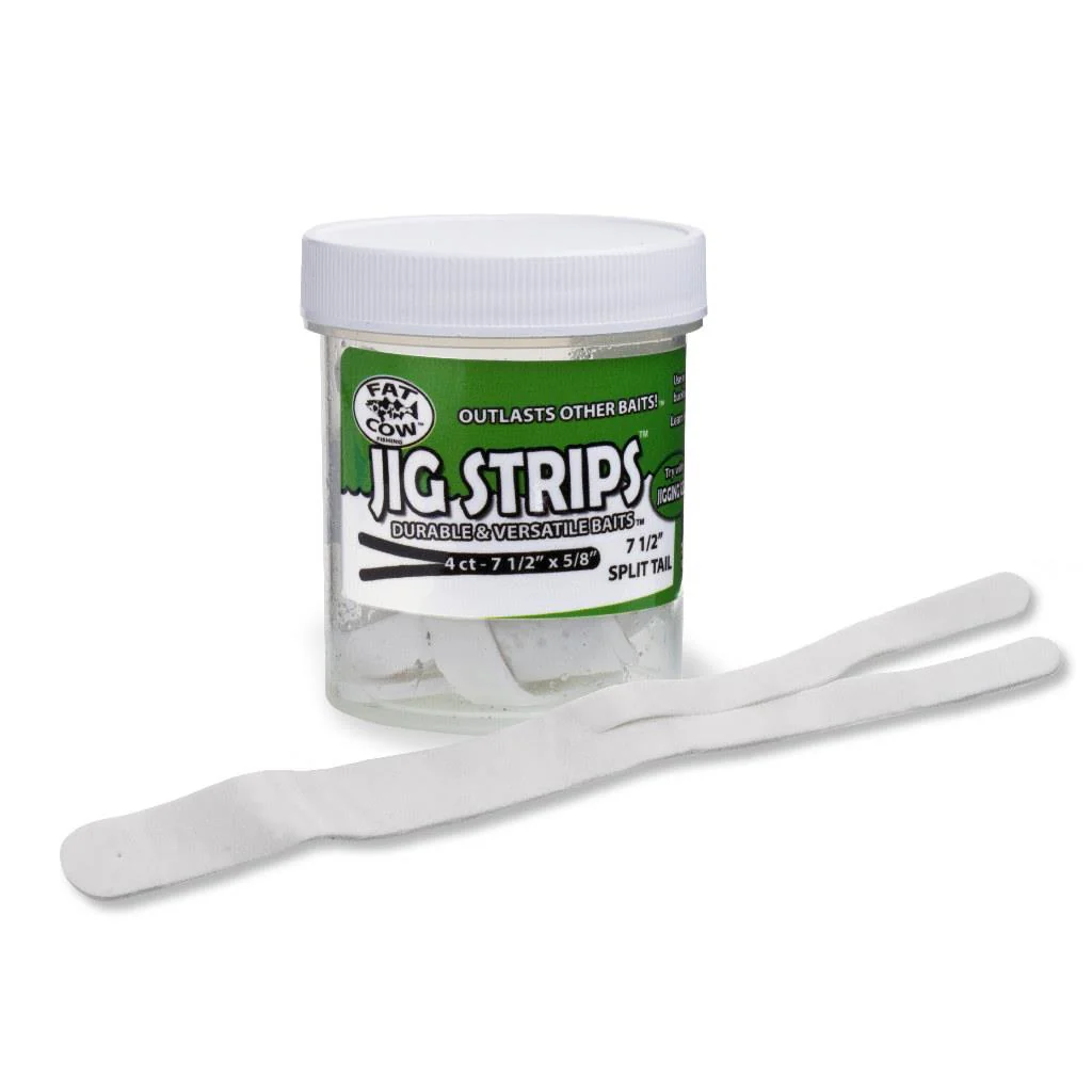 Fat Cow Jig Strips Split Tail - 5" x 1/2" - Image 9