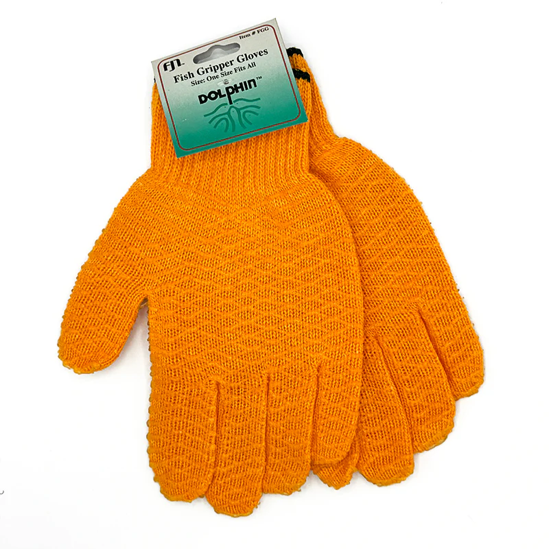 Fish Gripper Knit Gloves