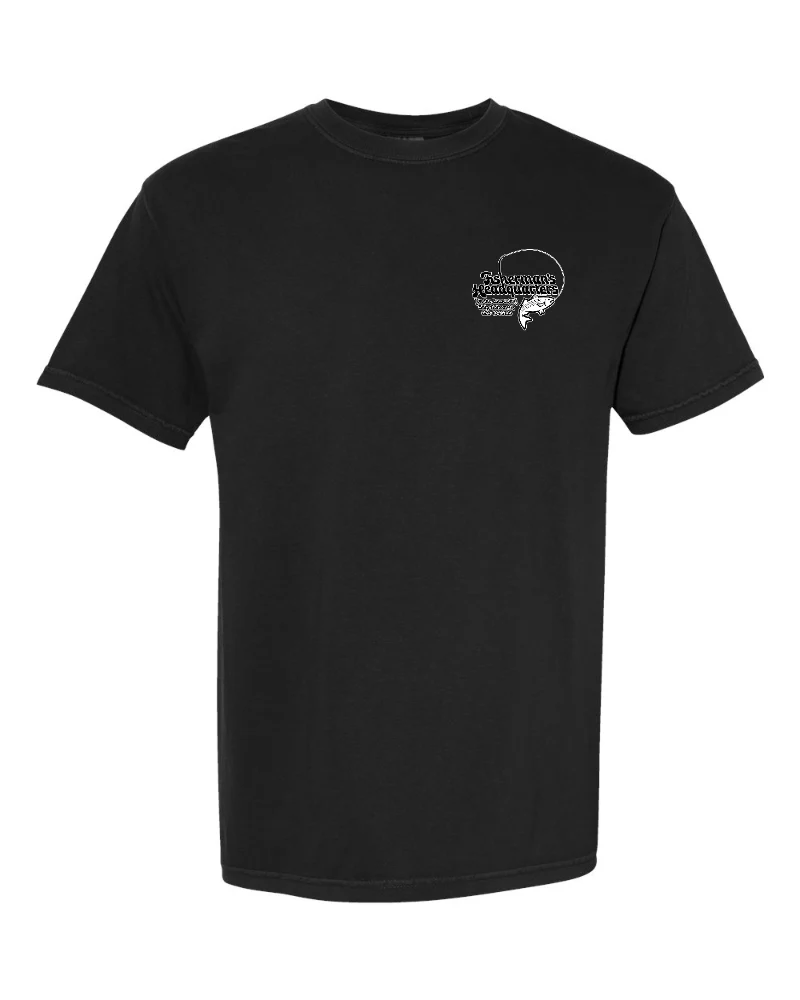 Fish Heads Bass Water Lines Comfort Colors T-Shirt - Image 6