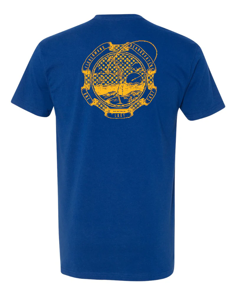 Fish Heads One Last Cast Cast Classic Crew T-Shirt - Image 7