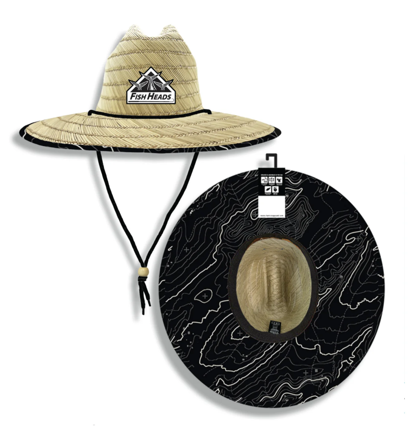 Fish Heads Straw Hat - Image 2
