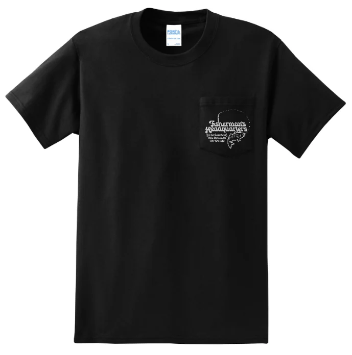 Fish Heads Fluke Essential Pocket Tee Tall - Image 2