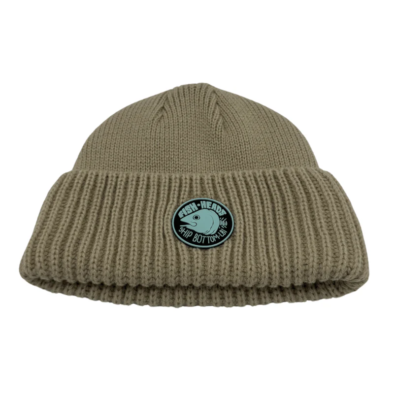 Fish Heads Tuna Skull Patch Beanie - Image 3