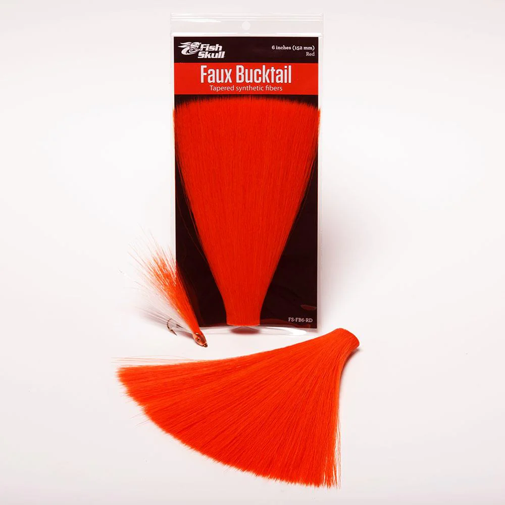 Fish Skull 6" Faux Bucktail - Image 13