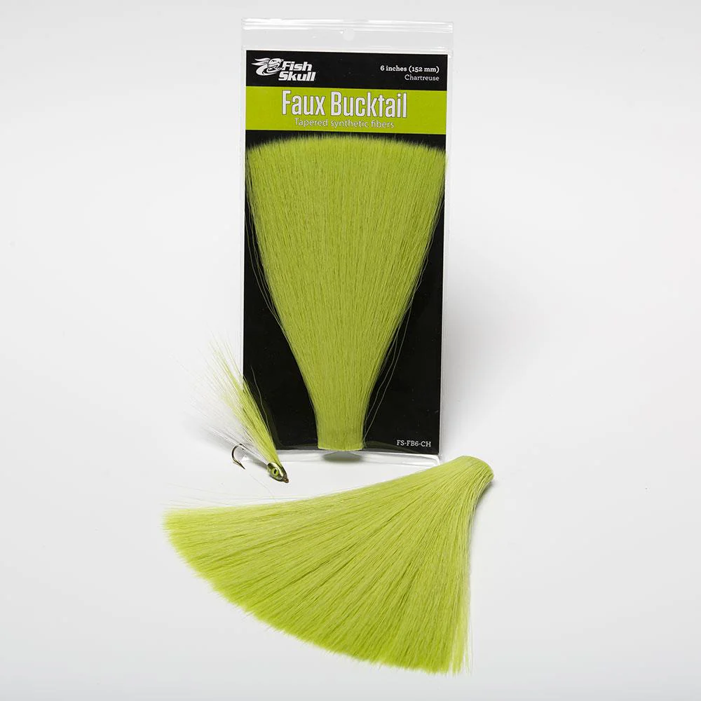 Fish Skull 6" Faux Bucktail - Image 16