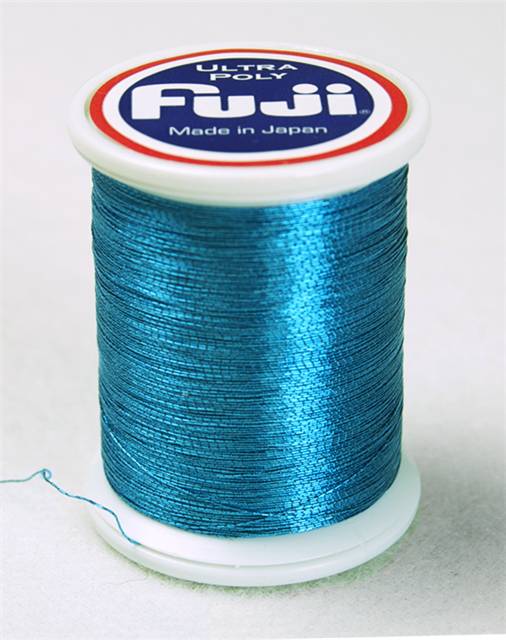 Fuji ULTRA Poly Thread Size D 100M Spool Metallic - Image 4