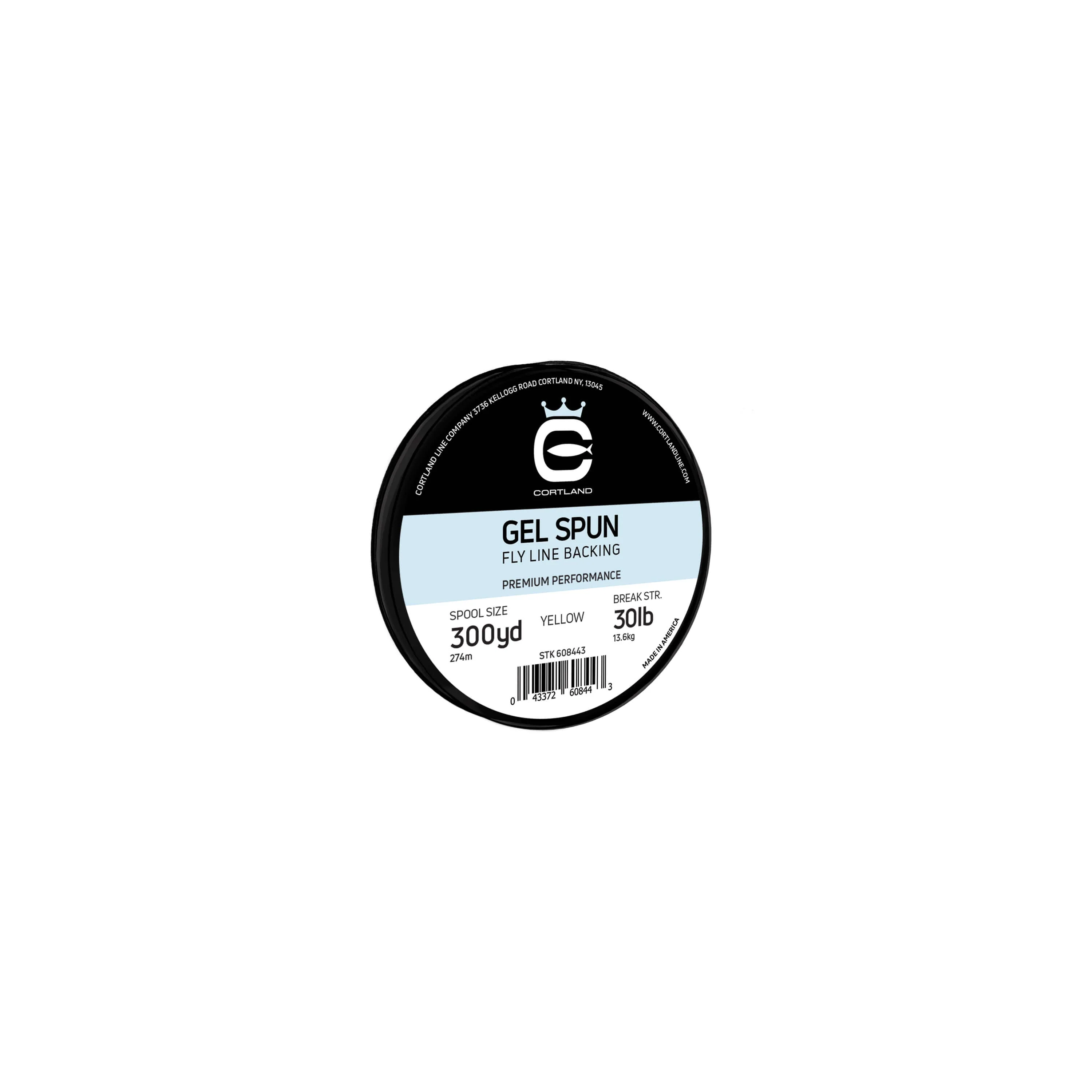 Cortland Gel Spun Fly Line Backing - Yellow - Image 3