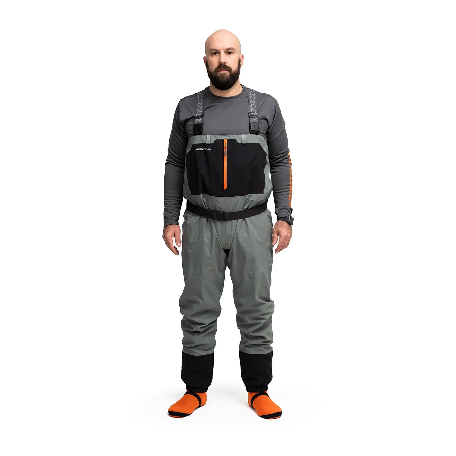 Grundens Men's Bedrock Stocking Foot Waders - Image 3