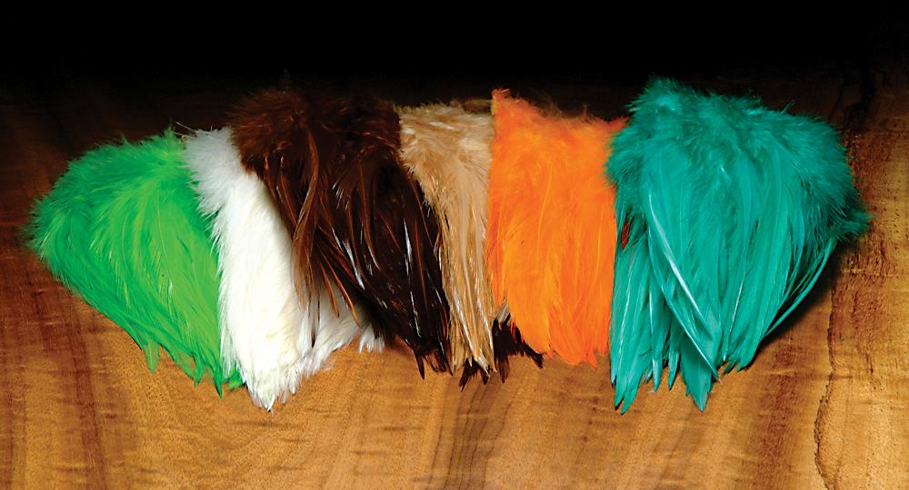 Hareline Strung Saddle Hackle