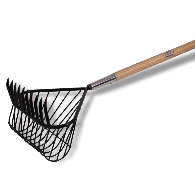 KB White Clam Rake With Basket - Image 2