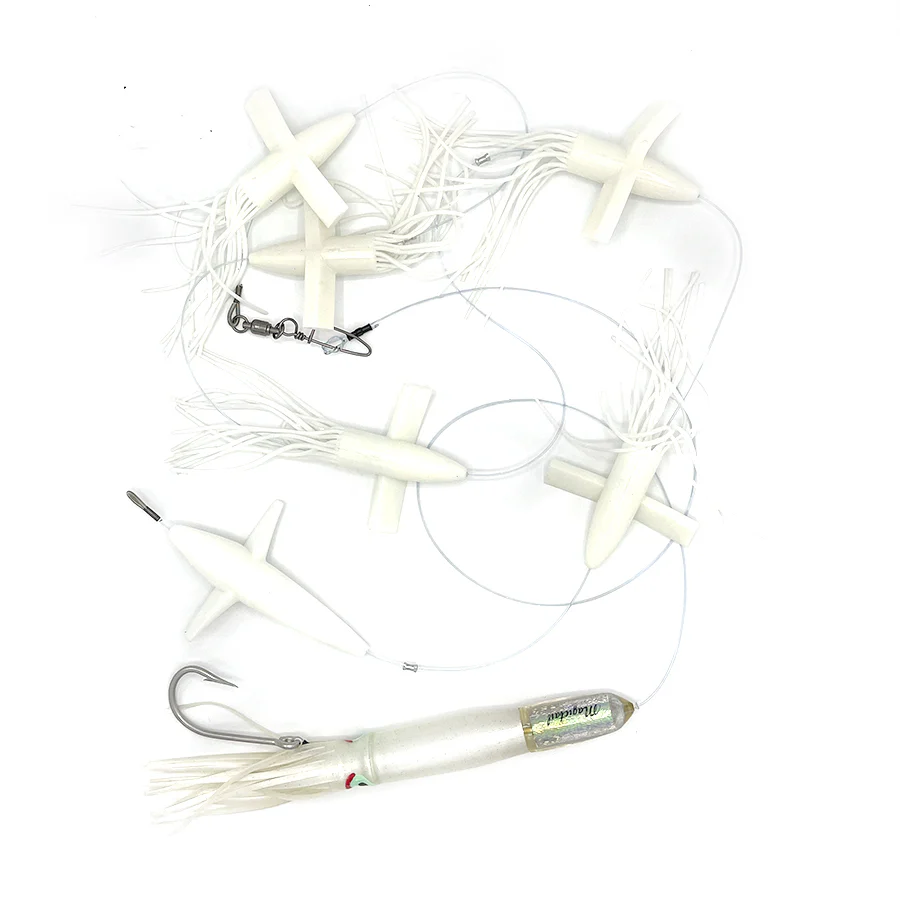 MagicTail Squid Stinger 7" Soft Bird Daisy Chain - Image 6