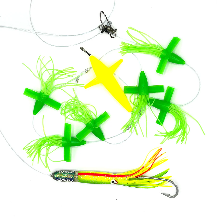 MagicTail Squid Stinger 5" Soft Bird Daisy Chain - Image 3