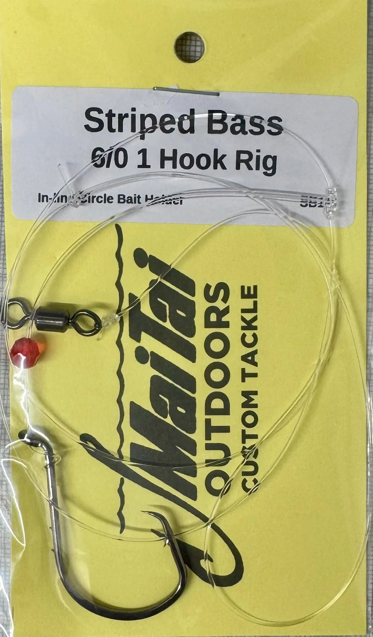 MaiTai Single Drop Striped Bass Rigs