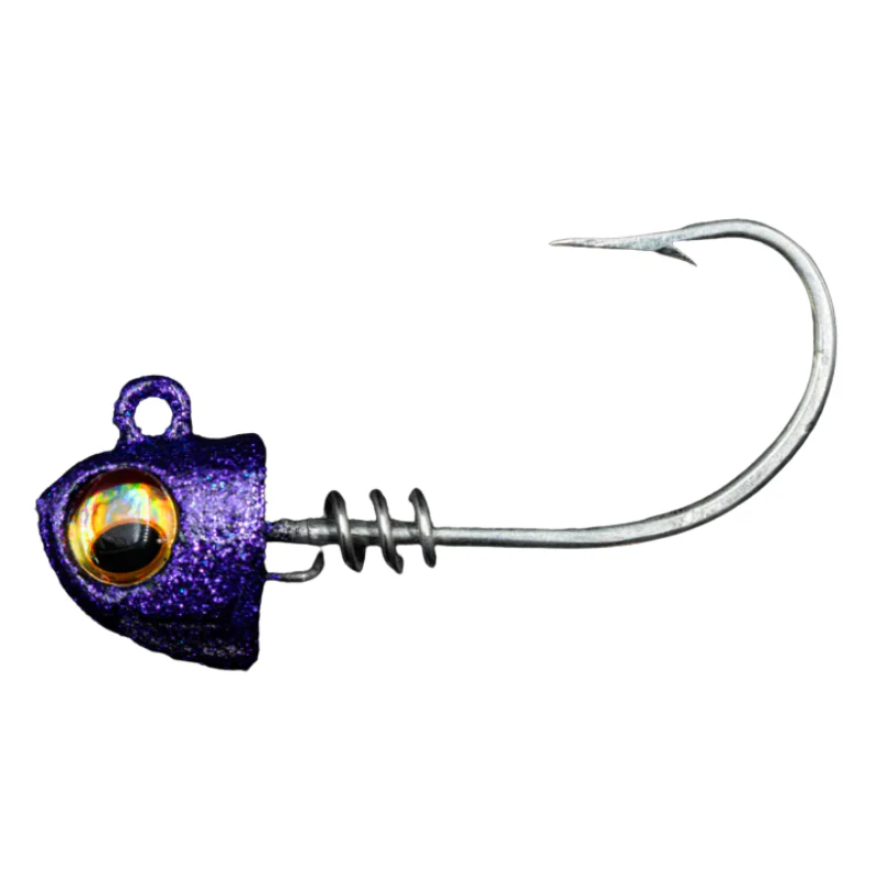 No Live Bait Needed Jig Heads for 5" Paddle Tail Softbait - Image 4