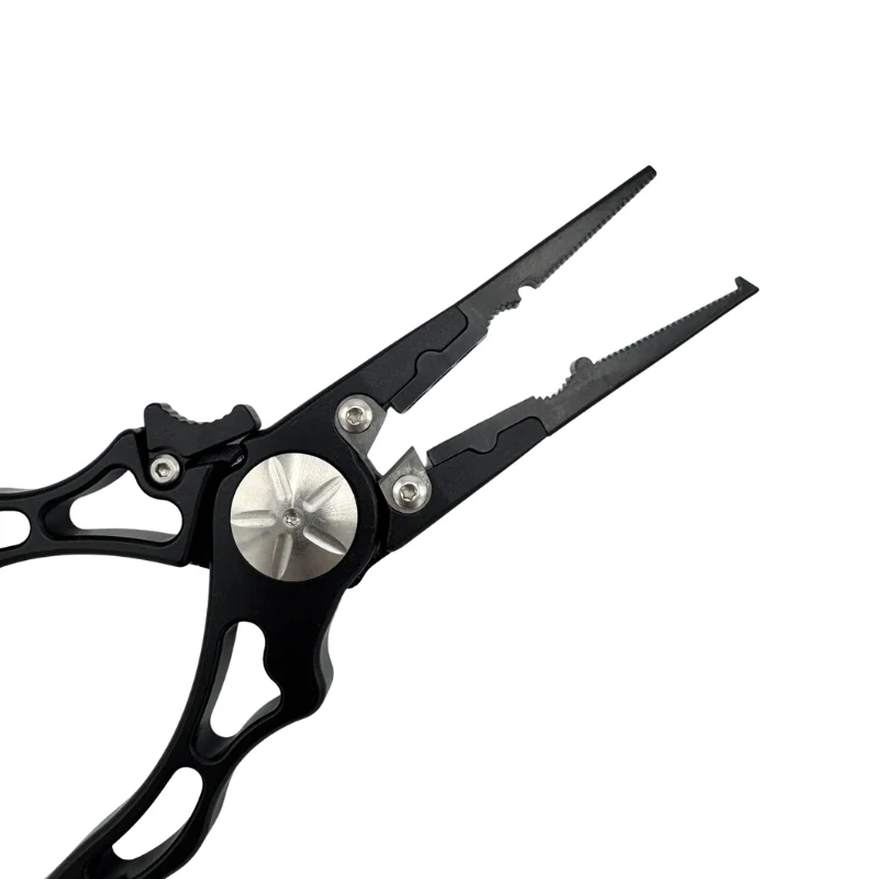 No1 Aluminum Needle Nose Split Ring Fishing Pliers - Image 2