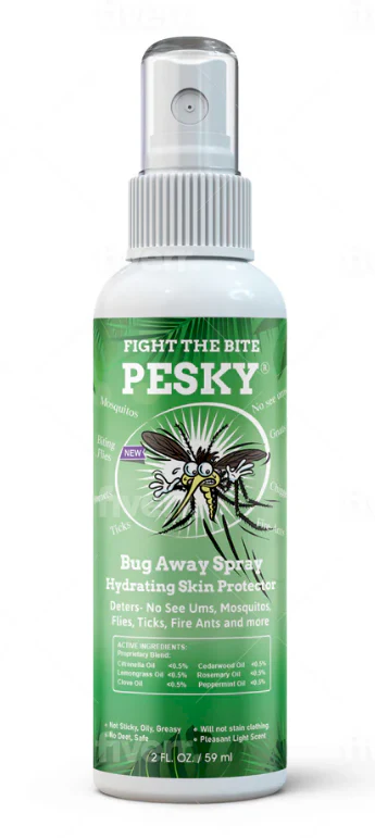 Pesky Bugaway Before and After Bug Repellent Products - Image 2