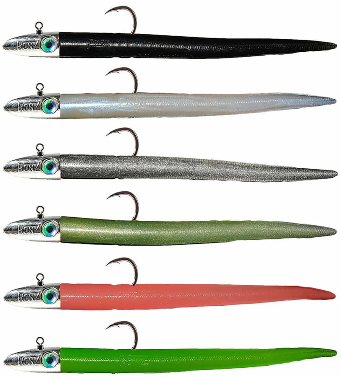 RonZ Big Game HD Series Rigged Softbaits