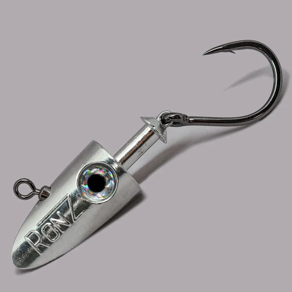 RonZ Big Game Jig Heads with Swing Hook - Image 2