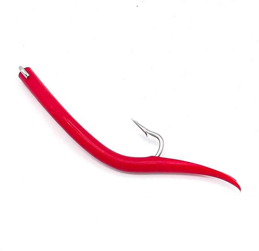 Runoff Lures Latex Tubed Bent Limerick Open Eye Replacement Hook