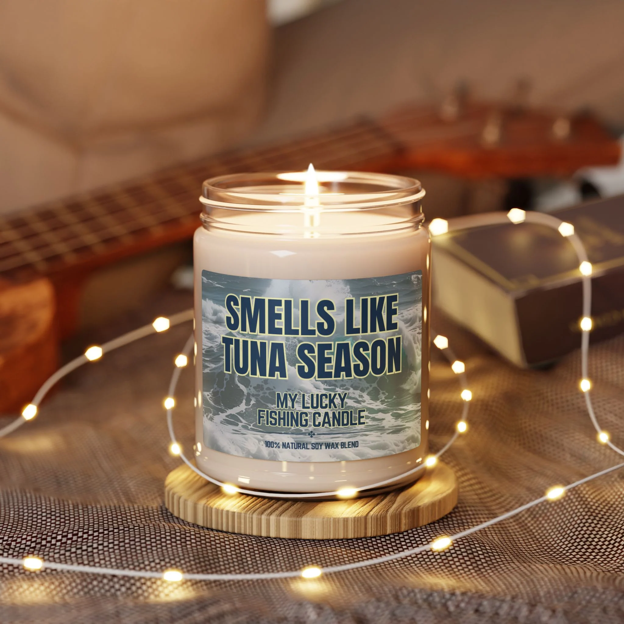 Smells Like Tuna Season — Scented Soy Candle (9 oz) - Image 17