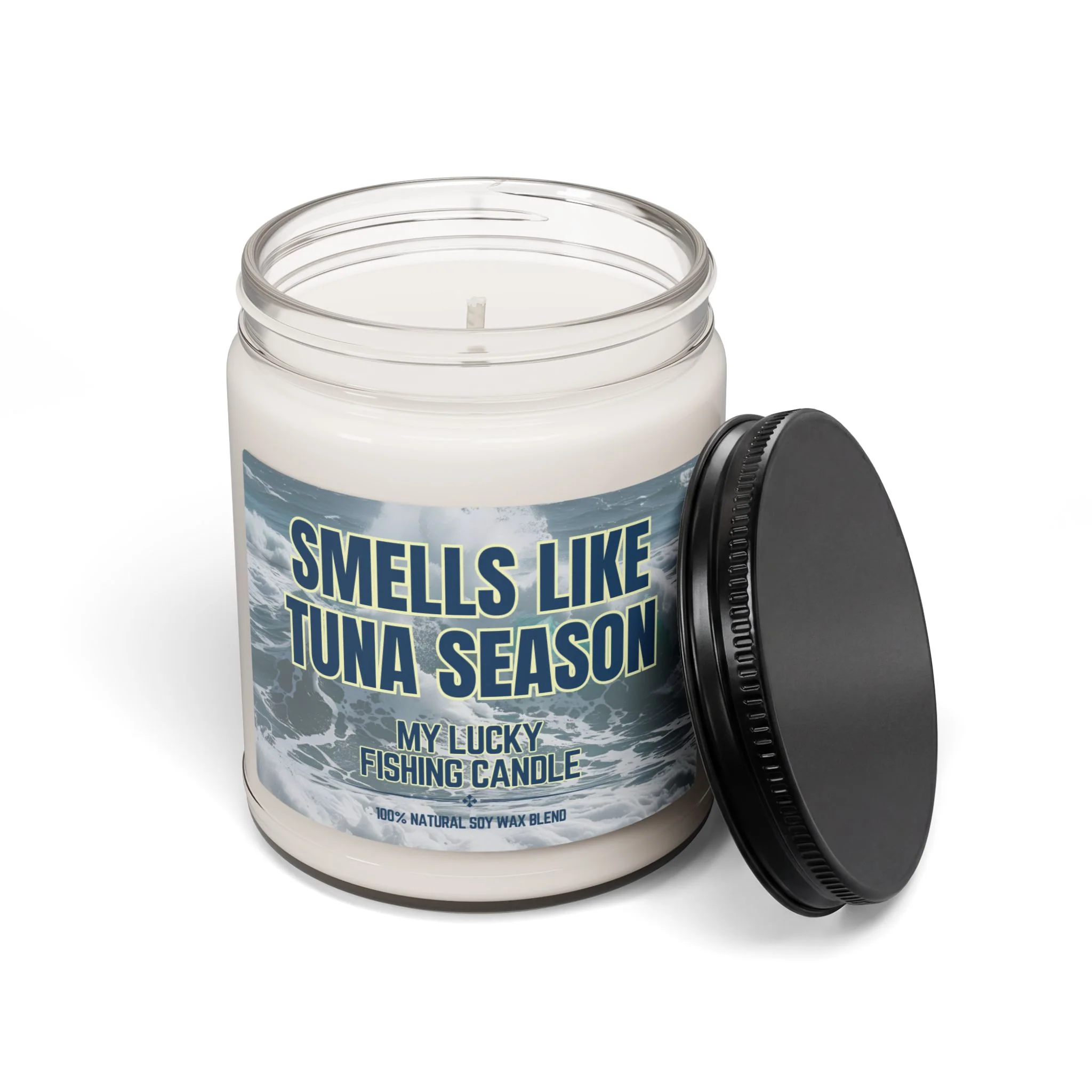 Smells Like Tuna Season — Scented Soy Candle (9 oz) - Image 28