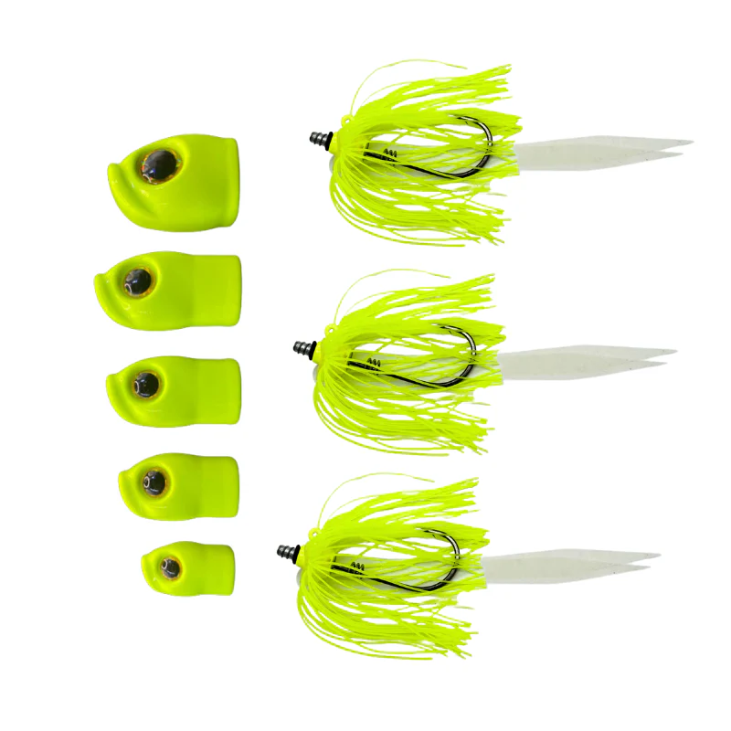 Stack Tackle Screwy Head Hoochie Jigs - Image 2