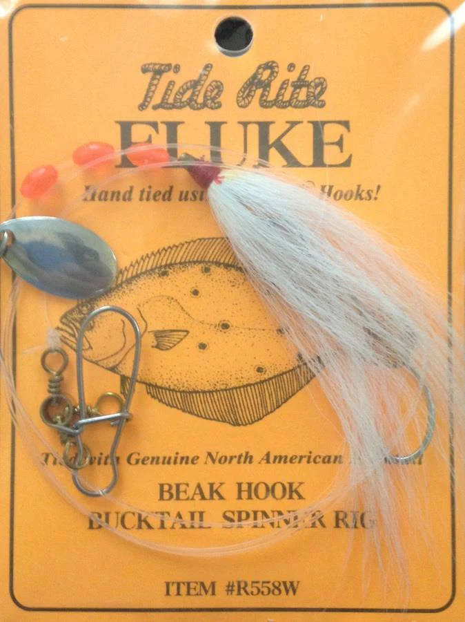 Tide Rite R558 Beak Hook Bucktail Spinner Fluke Rig - Image 3