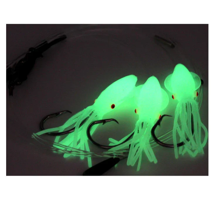 Tormenter Deep Drop Rig with Glow Squids - Image 2