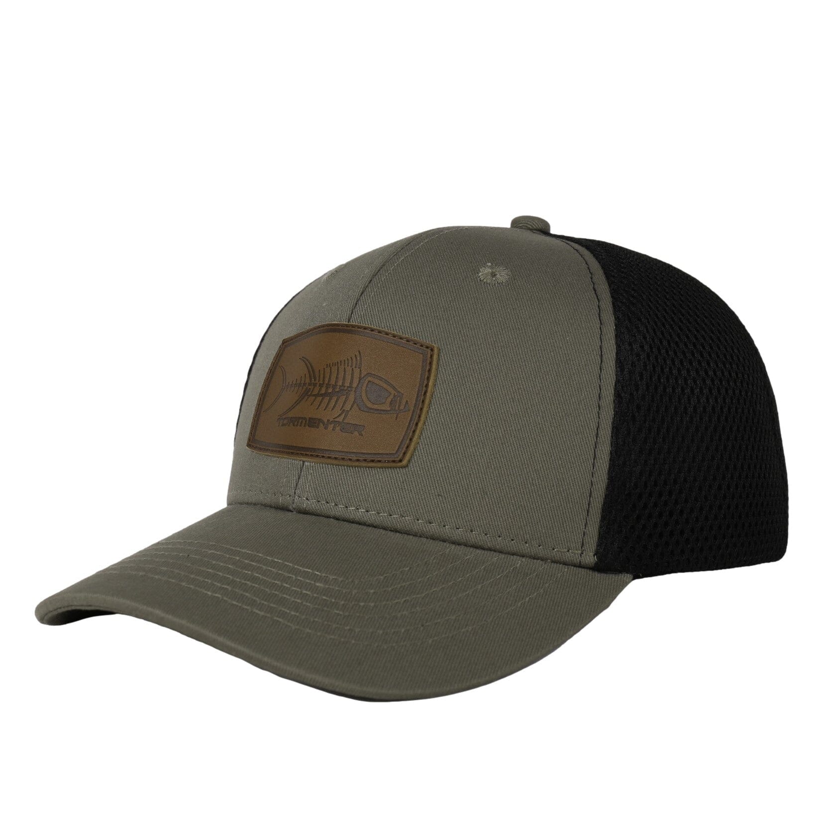 Tormenter Leather Patch Hats - Image 3