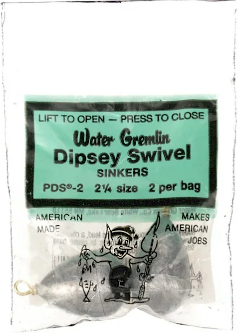 Water Gremlin PDS Dipsey Swivel Lead Sinker - Image 3