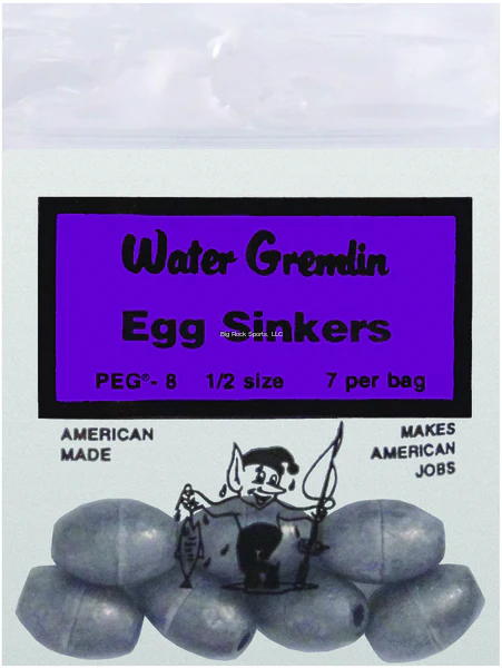 Water Gremlin PEG Lead Egg Sinker - Image 3