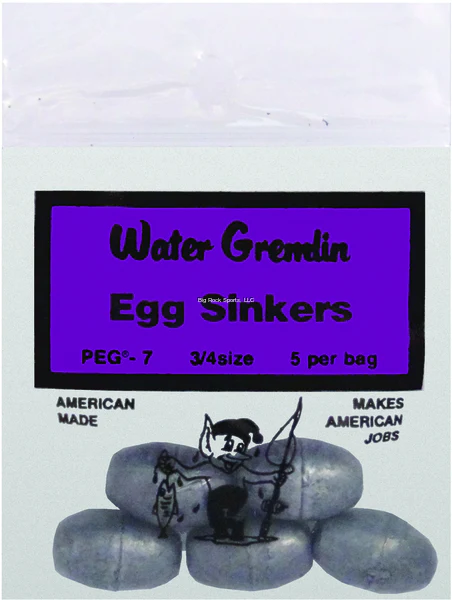 Water Gremlin PEG Lead Egg Sinker - Image 7