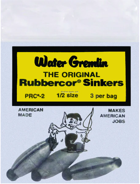 Water Gremlin PRC Rubbercore Lead Sinker - Image 4